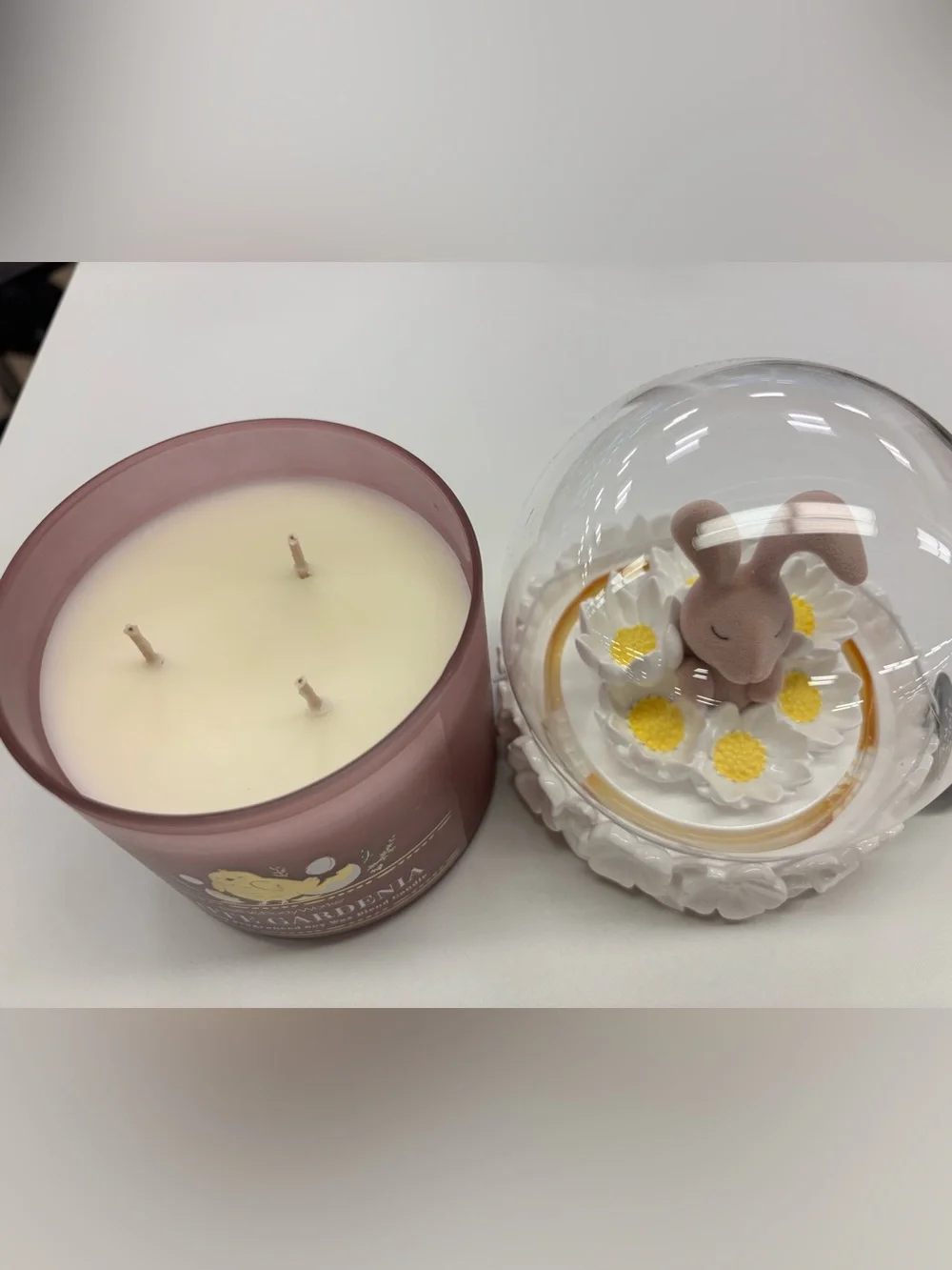 Bath & Body Works Bunny globe topper White Gardenia